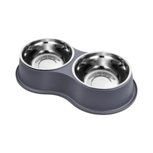 Grey Non-Slip Resin Food Station