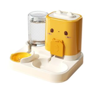 2-in-1 Automatic Portable Pet Feeder Bowl