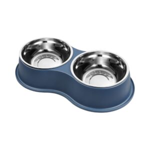 Blue Non-Slip Resin Food Station