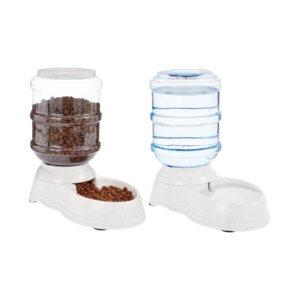 Two-Piece Automatic Pet Feeding System