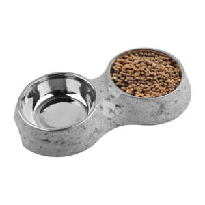 2-in-1 Cat Bowls With Non-Slip Tray